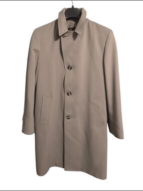 Men's Vintage Gleneagles Trench Coat Rain Stain Repellent 42 Long Nice